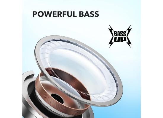 Soundcore By Anker R50i True Wireless Earbuds 10mm Drivers, Big Bass, Bluetooth 5.3, 30H Playtime, IPX5-Water Resistant, AI Clear Calls with 2 Mics, 22 Preset EQs via App, Black