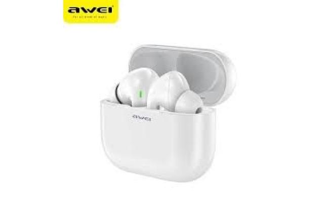 AWEI T29 ANC Headset Bluetooth Headphones TWS Earphones Wireless In-ear Earbuds Type-C Quick Charge Headset With Microphone