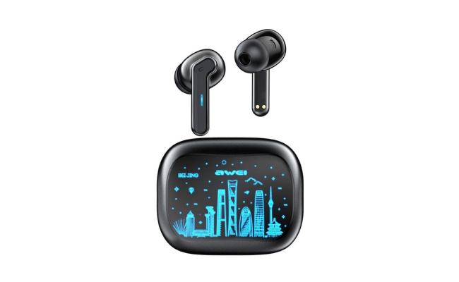 Awei T53 TWS Bluetooth Earbuds Gaming Wireless Headphones