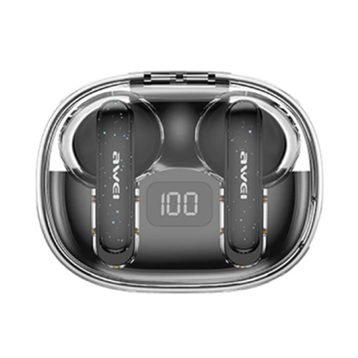 AWEI T86 Wireless Bluetooth Earbuds / Noise Canceling Earphones / HiFi Stereo Headphones Black