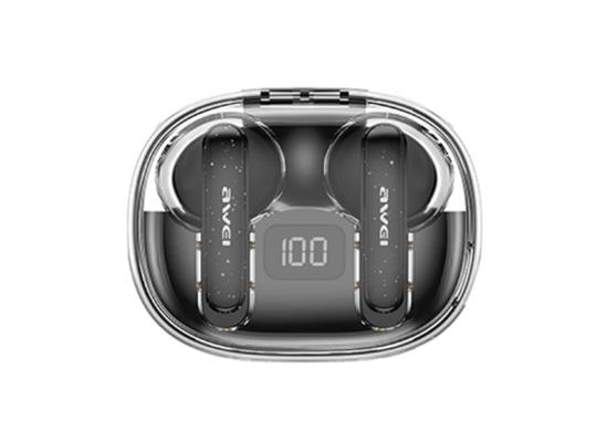 AWEI T86  Wireless Bluetooth Earbuds / Noise Canceling Earphones / HiFi Stereo Headphones Black