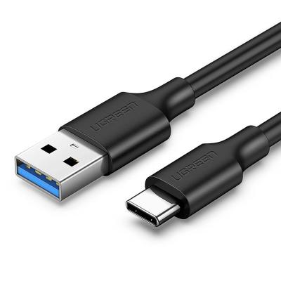 Ugreen US184 cable with USB-A 3.0 TO USB-C connectors, 3A current, 1.5 m length - black