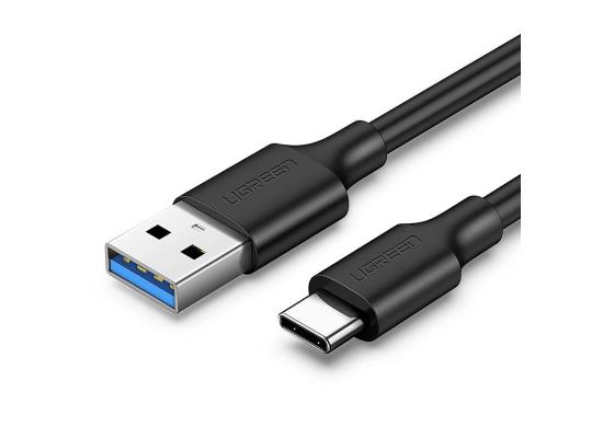 Ugreen US184 20884 cable with USB-A 3.0 and USB-C connectors, 3A current, 2 m length - black