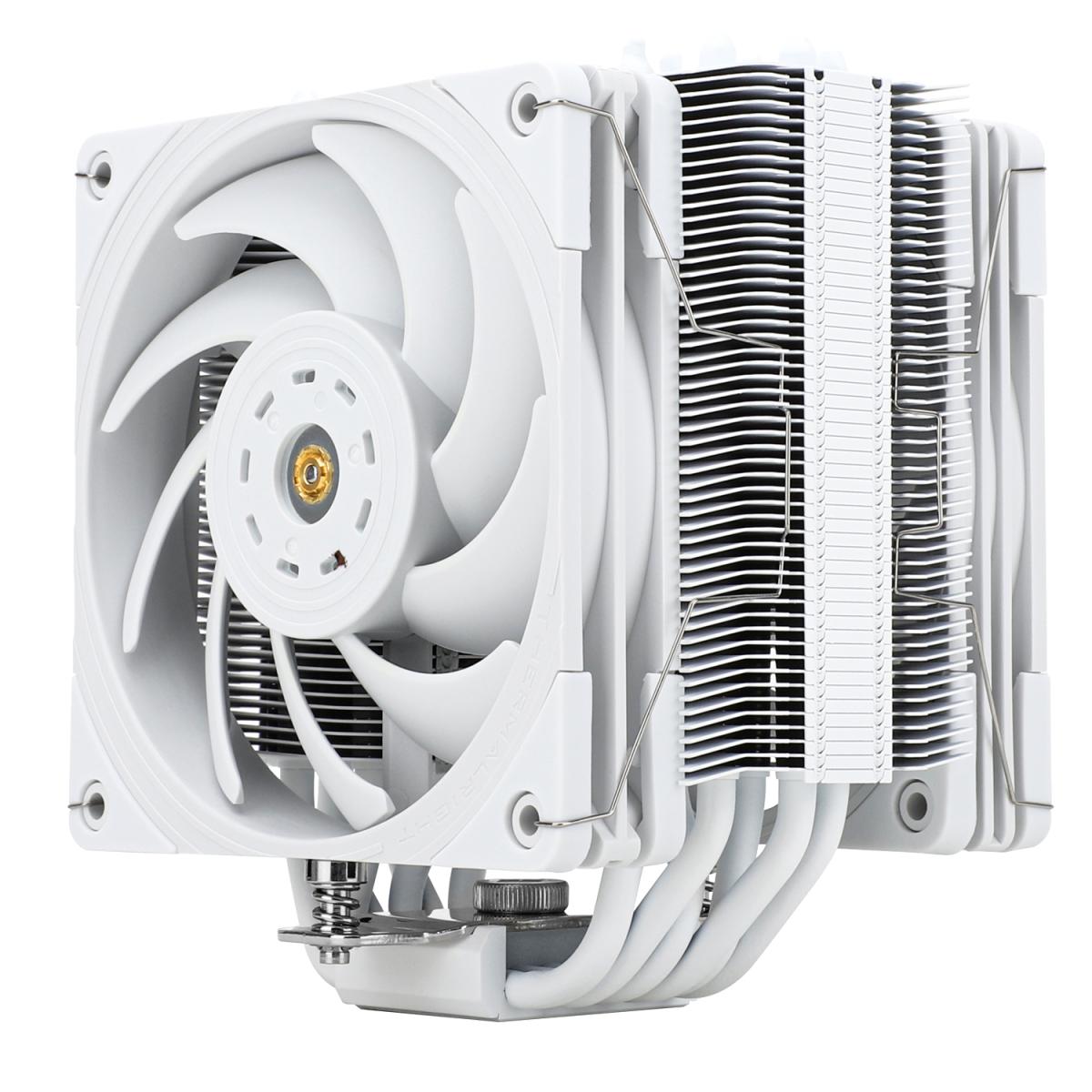 Thermalright Ultra 120EX REV.4 WHITE CPU Air Cooler, Single Tower w/ 6x 6mm Heat Pipes & High Performance Dual Fan, LGA1700