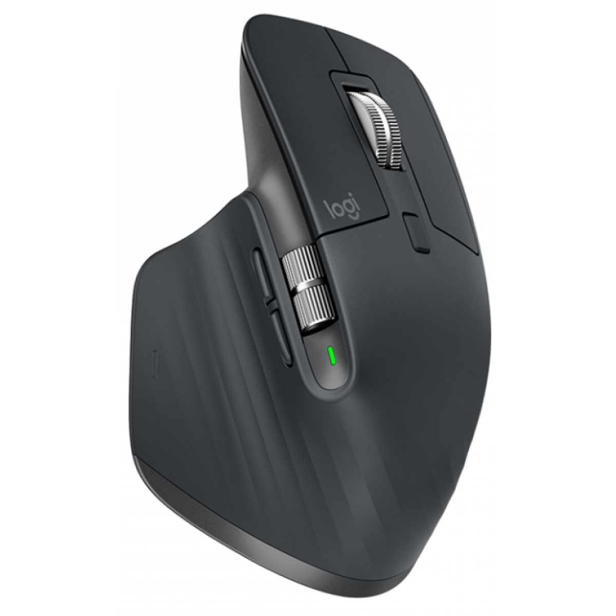 Logitech MX Master 3 Advanced Wireless (Bluetooth & 2.4GHz), Up To 4000DPI, APP-Specific Customization ,Ultra Quiet Mouse For Video Editing & Apps - Graphite