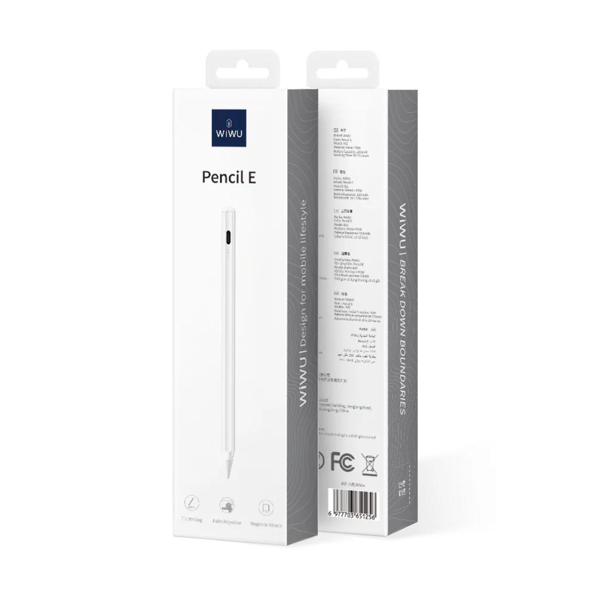 WiWU Palm Rejection Stylus pen for iPad Pencil E A02