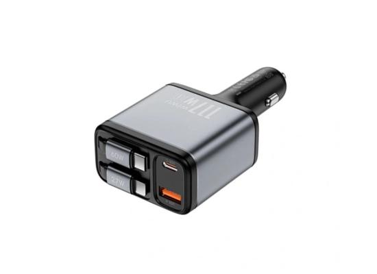 WiWU Exeed 117W QC+PD Fast Car Charger Wi-QC027