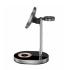 WIWU Wi-W003 Light Shadow 3 In 1 Wireless Charger - Black