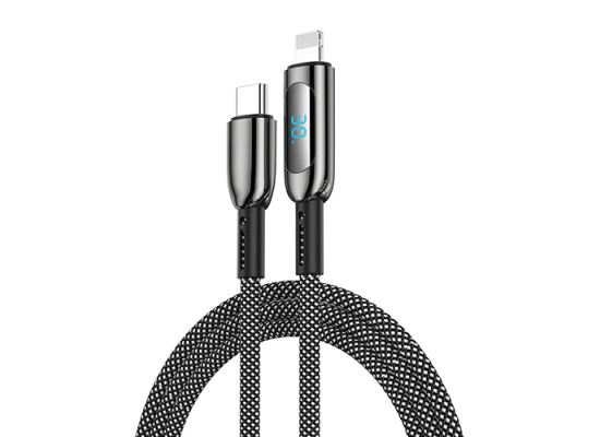 WiWU Wi-CO41 Starlight Sow Zinc Alloy USB-C to Lightning Cable 1M WiWU Wireless Charger Connector Cable