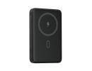 Wiwu Wi-P043 Magnetic Power Bank - Wireless Portable Charger for Smartphone with USB-C Input, Wireless Output, Type-C Port with Stand | Portable Phone Charger (Black)