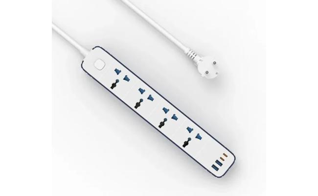 WiWU Wi-S007 PS422 20W GaN 8 in 1 Compact Charging Power Strip