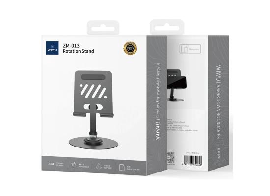 WIWU New 360 Degree Rotatable Metal Phone Stand Base And Cell Phone Holder Tablet Universal Stands
