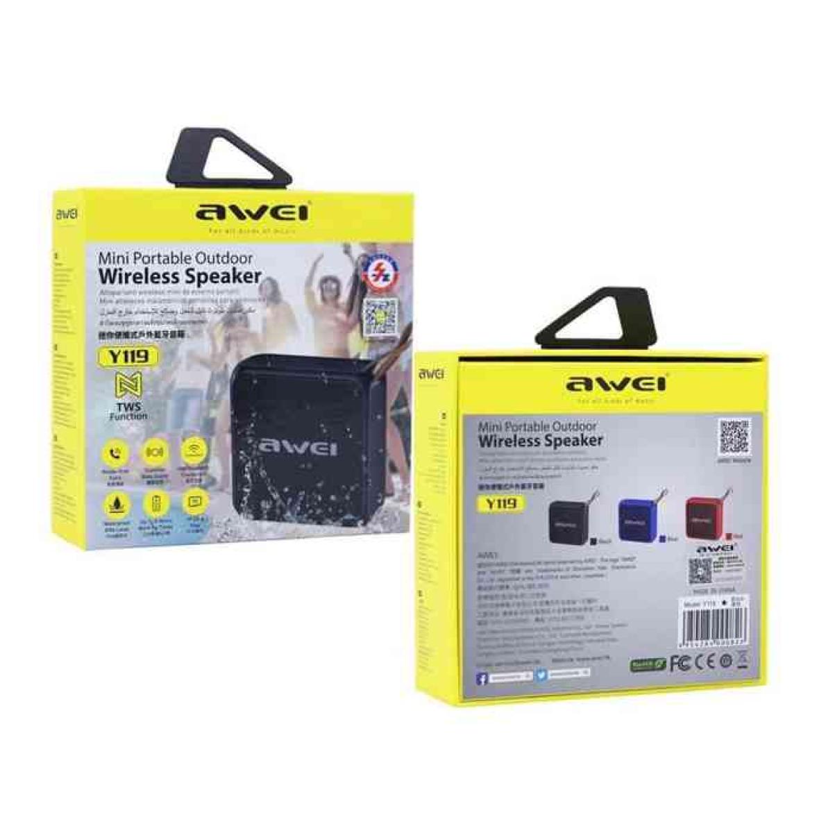 AWEI Portable Wireless Sound Box Y119/Y665 Outdoor MINI Sound bar Loudspeaker Stereo