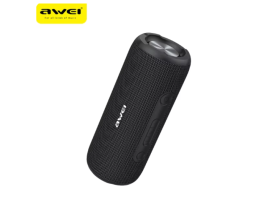 AWEI Y669 Outdoor Bluetooth 5.0 Speaker Portable Sound Box Super Power 3D Stereo Surround Sound Interconnection Speakers