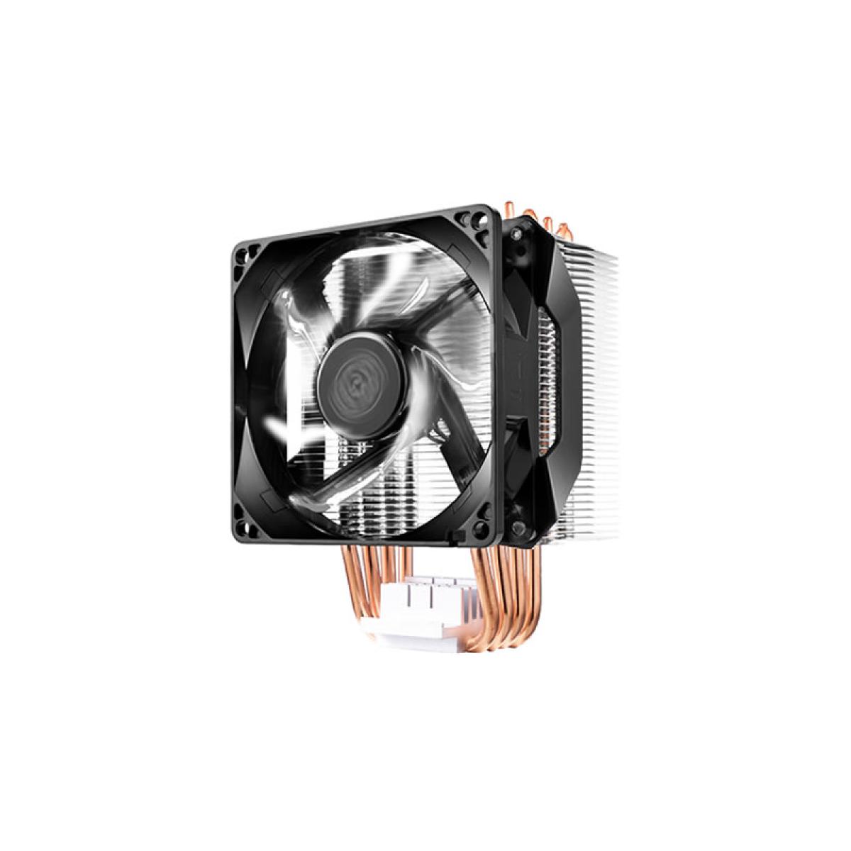 Cooler Master HYPER H411R with 92mm White LED CPU air Cooler, LGA1700 Support