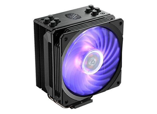 Cooler Master HYPER 212 RGB BLACK EDITION with controller CPU air Cooler, LGA1700 Support 12th Gen