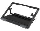 Cooler Master ERGOSTAND AIR Lightweight, Aluminum Slim Design Laptop, Tablets Stand & Cooler From (10"-15.6 Inches) - Black Cooling Pad