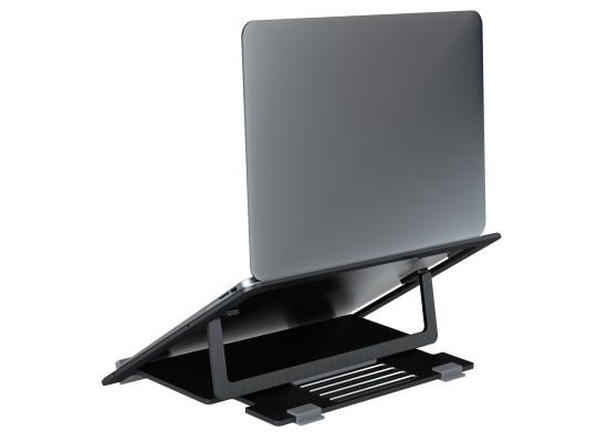 Cooler Master ERGOSTAND AIR Lightweight, Aluminum Slim Design Laptop, Tablets Stand & Cooler From (10"-15.6 Inches) - Black Cooling Pad