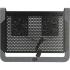 Cooler Master Notepal U2 Plus V2, up to 17" Notebook Cooler, 2X 80mm moveable Cooling Fans, Slim and Lightweight Black Aluminum Laptop Cooler