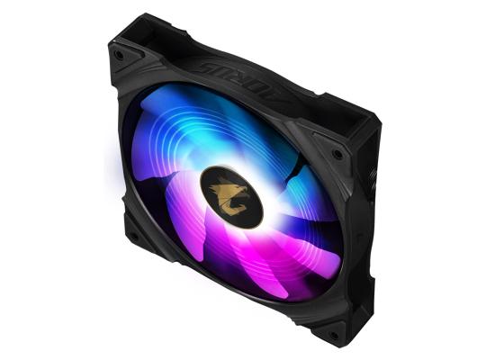 GIGABYTE AORUS 140mm Sleeve Silent & Performance ARGB FAN w/ Premium 6 Slots Motor