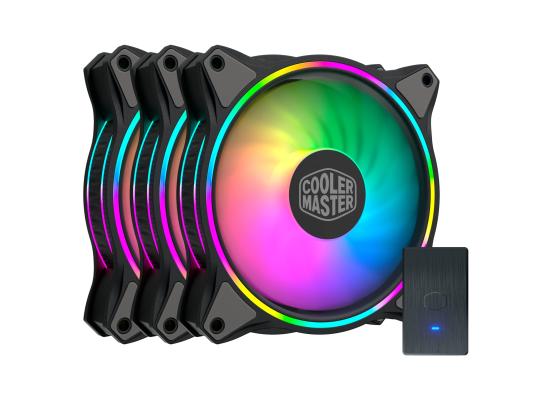 Cooler Master MASTERFAN MF120 Halo 3in1 ARGB - Black