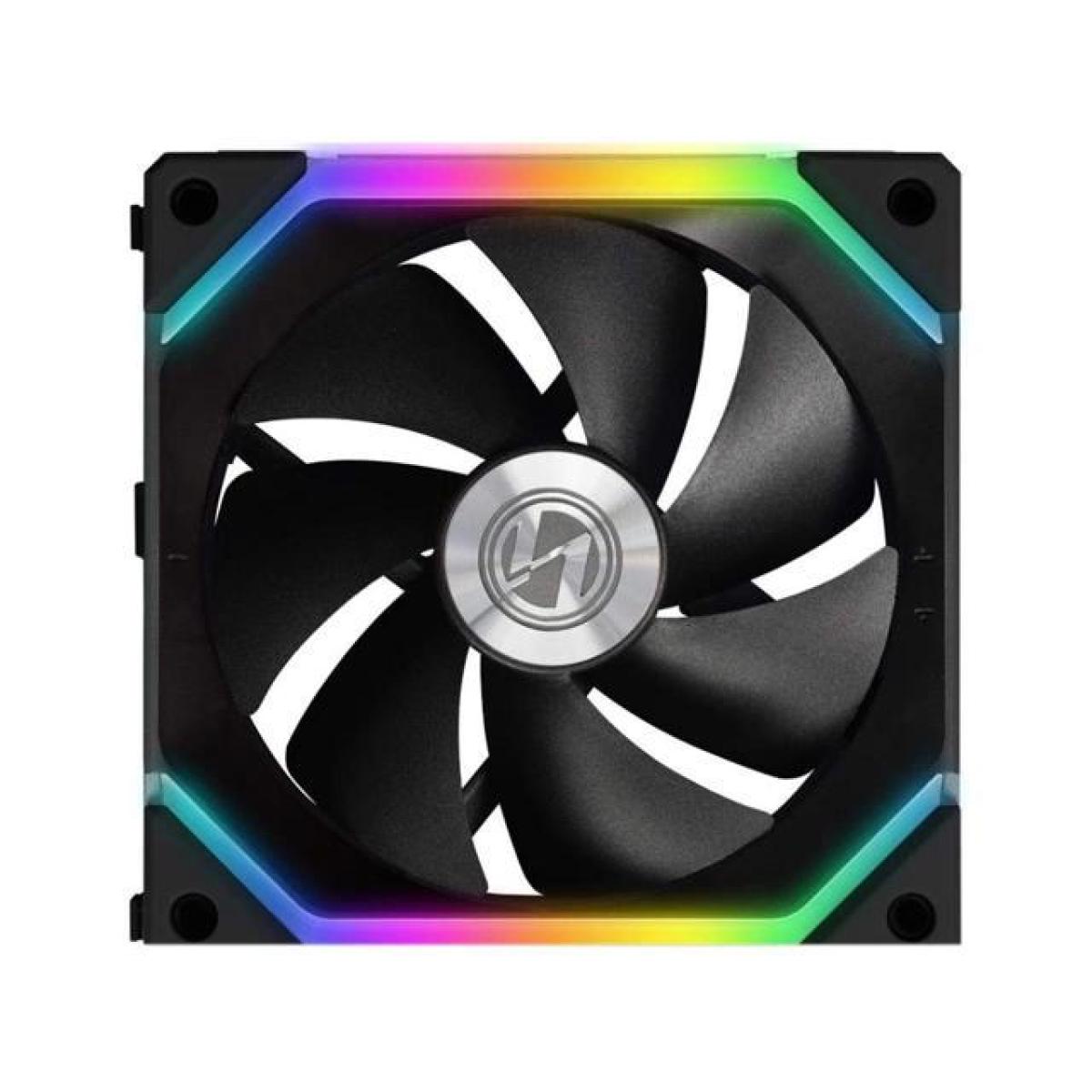 Lian Li UNI Fan SL120 x1 Pack Black- (ARGB 120mm LED PWM Daisy-Chain) - Sinle Fan