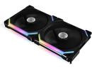Lian Li UNI Fan SL140 Kit 2 Packs Black W/ Controller (ARGB 140mm LED PWM Daisy-Chain) 