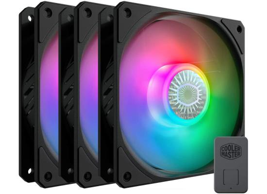 Cooler Master SickleFlow 120 ARGB 3IN1 Fans With Controller New Frame With Updated Lighting 