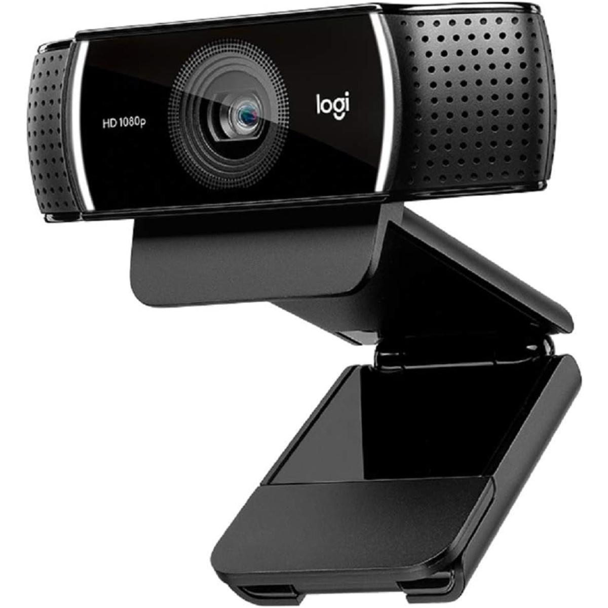 Logitech C922 Pro HD Stream Webcam, 1080p@30FPS, 720p@60FPS Camera for Streaming & Gaming Sessions, Comes w/ Tripod