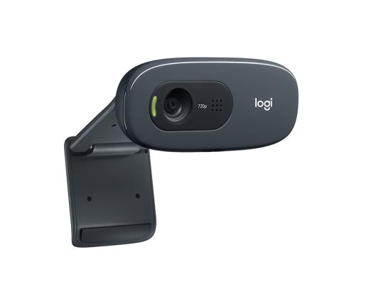 Logitech C270 HD Webcam For Video Conferencing, HD 720p 30 FPS, Widescreen HD Video Calling, HD Light Correction, Noise-Reducing Mic