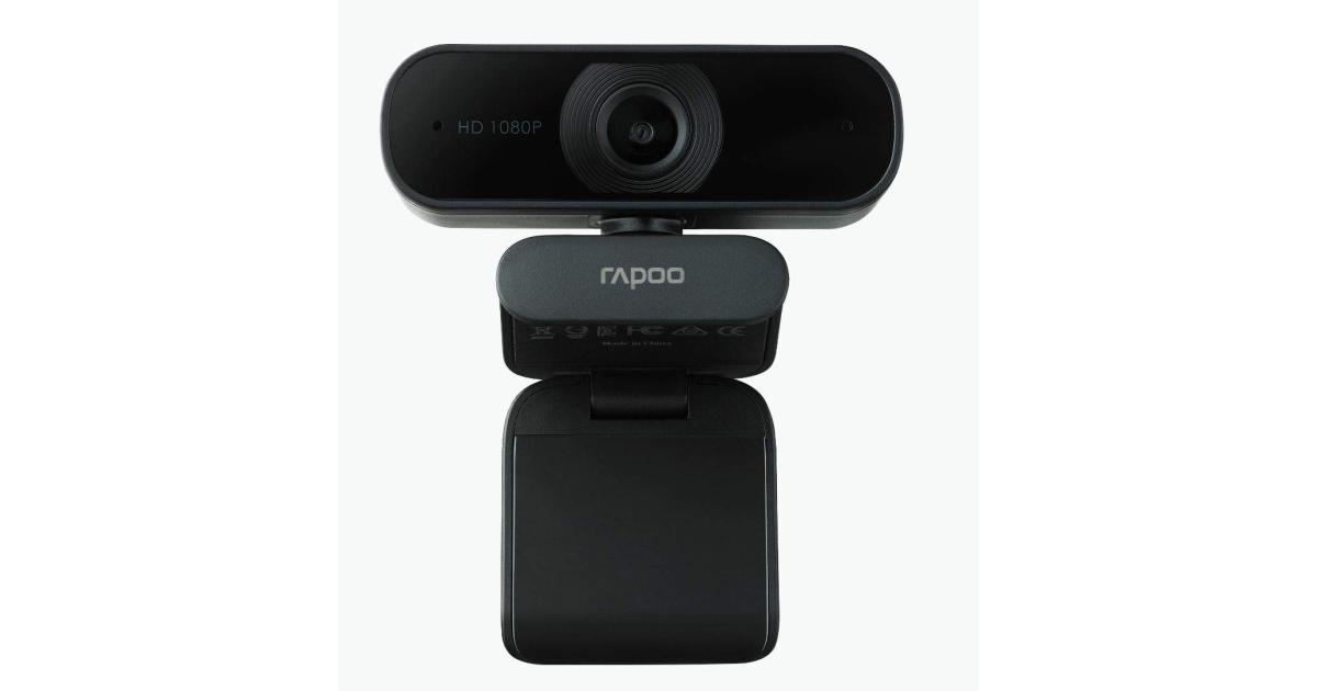 Gutter forråde Konkret Rapoo C260 USB Black Full HD Webcam, 1080p 30hz, 360° Horizontal, 95° Super  Wide-Angle | Rapoo C260 | OS | Jordan