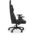 CORSAIR TC100 RELAXED Leather Gaming Chair Relaxed Seat Style, High-Density Foam, Breathable Leatherette, Steel Frame, 2D Armrests, Memory Foam Neck & Lumbar Pillow, Up To 100mm Height Range, Up To 120KG Weight, 90-160° Recline - Black/Black