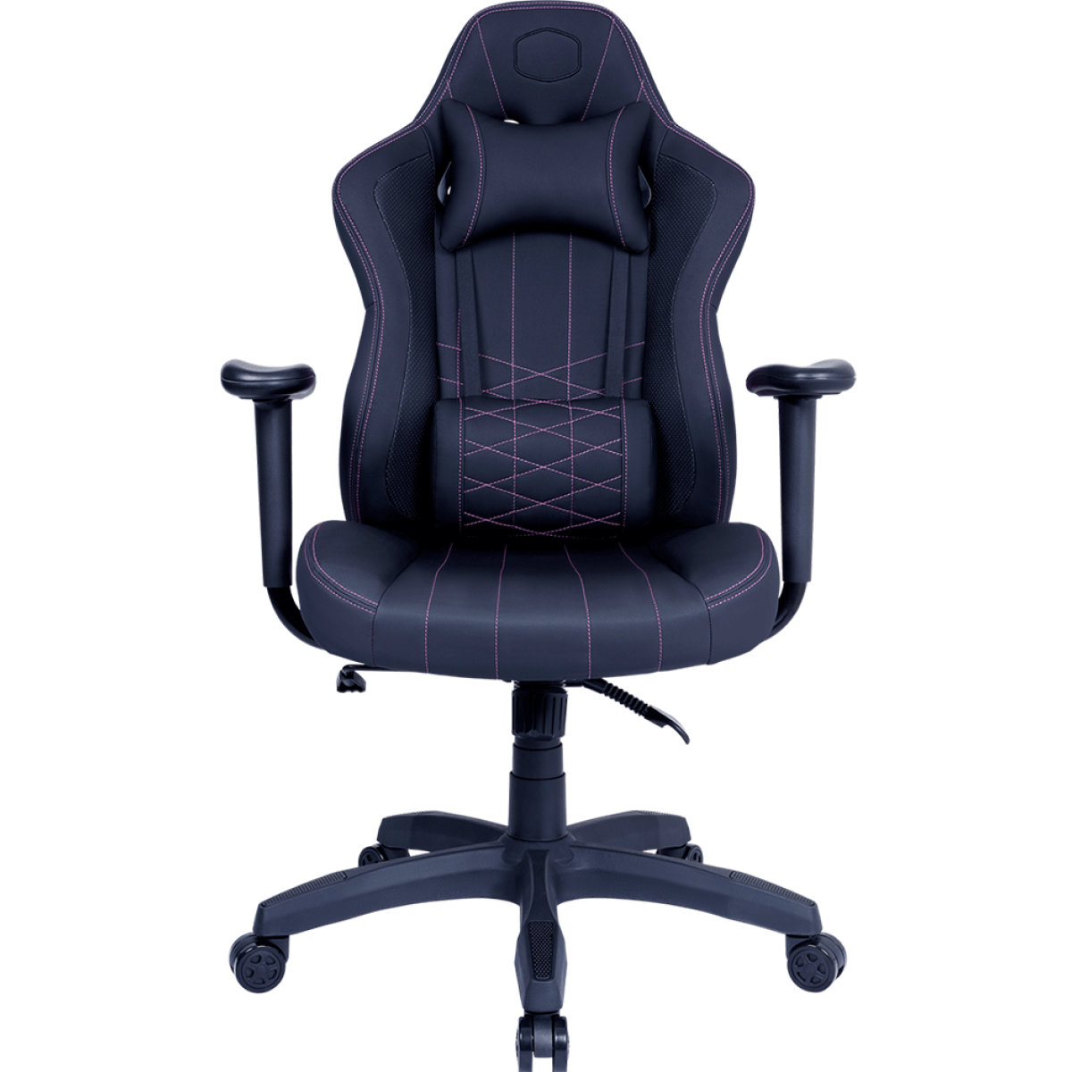 Cooler Master Caliber E1 Gaming Chair (Black), Plywood Frame, High Density Foam & PU, Fixed Armrest, Up To 135° Recline & 120KG Max Weight Load
