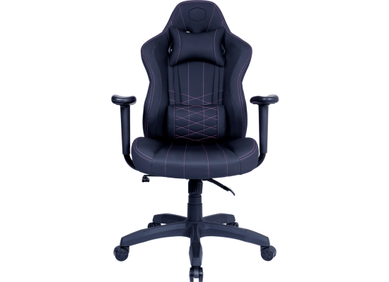 Cooler Master Caliber E1 Gaming Chair (Black), Plywood Frame, High Density Foam & PU, Fixed Armrest, Up To 135° Recline & 120KG Max Weight Load