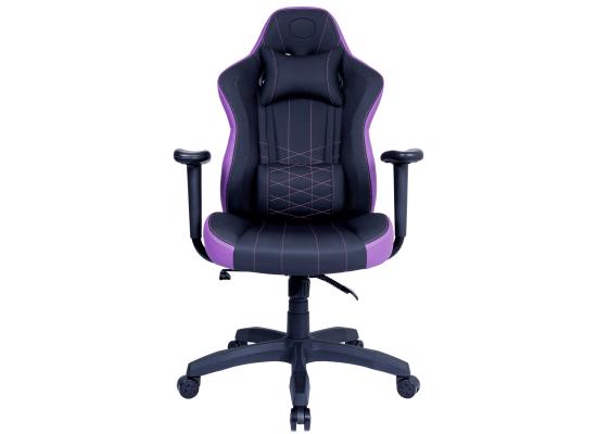 Cooler Master Caliber E1 Gaming Chair (Purple), Plywood Frame, High Density Foam & PU, Fixed Armrest, Up To 135° Recline & 120KG Max Weight Load