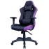 Cooler Master Caliber E1 Gaming Chair (Purple), Plywood Frame, High Density Foam & PU, Fixed Armrest, Up To 135° Recline & 120KG Max Weight Load