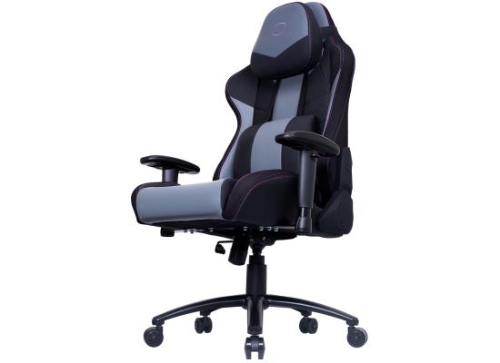 Cooler Master Caliber R3 Gaming Chair (Black), Steel Frame, Ultra Comfortable Memory Foam & PU, 2D Armrest, Up To 180° Recline & 150KG Max Weight Load