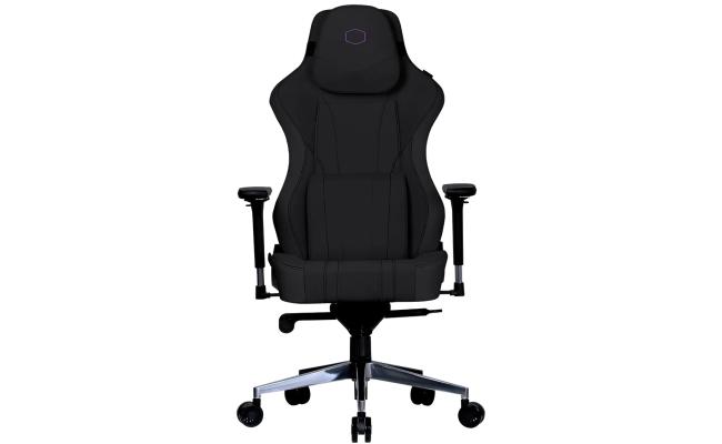 Cooler Master Caliber X2C (Black) Premium Gaming Chair w/ Cool-In Technology, Breathable Perforated Cooler Design, Steel Frame, Ultra Comfortable Memory Foam & PU, 4D Armrest, Up To 180° Recline & 150KG Max Weight Load