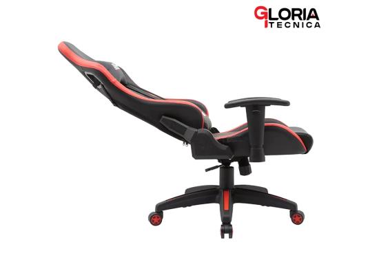 GLORIA TECNICA FORMULA GT-675 Gaming Chair w/ High-Quality Memory Foam, Metal Frame, Racing Esport Ergonomic Design, Premium Waterproof & Soft PU Leather, Adjustable Headrest & Armrest, 90 ° To 155 ° Reclining, Lumbar & Neck Pillows
