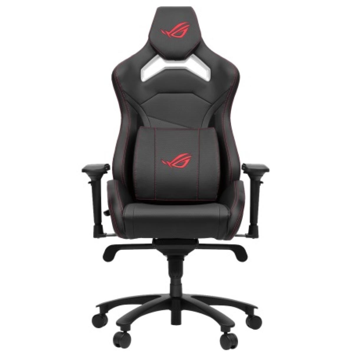 ASUS SL300 ROG Chariot Core Black Gaming Chair w/ Steel Frame, Ergonomic Design & High-Density Foam & 4D Adjustable Armrests