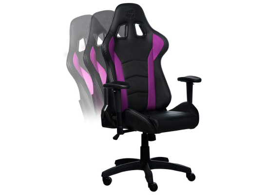 Cooler Master Caliber R1 Gaming Chair - Purple and Black