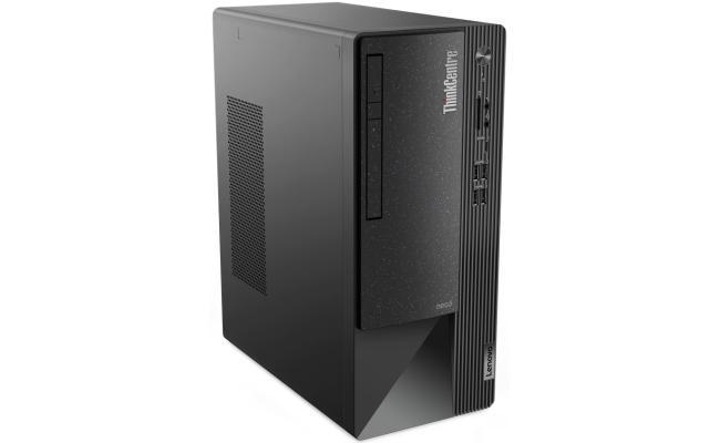 Lenovo ThinkCentre neo 50t Gen 4 (Black) Tower Business Desktop 13th Gen Intel Core i3-13100, 8GB DDR4 Memory, 512GB M.2 NVMe GEN4 SSD, w/ Speakers, DVD±RW, Wi-Fi 6 & Bluetooth