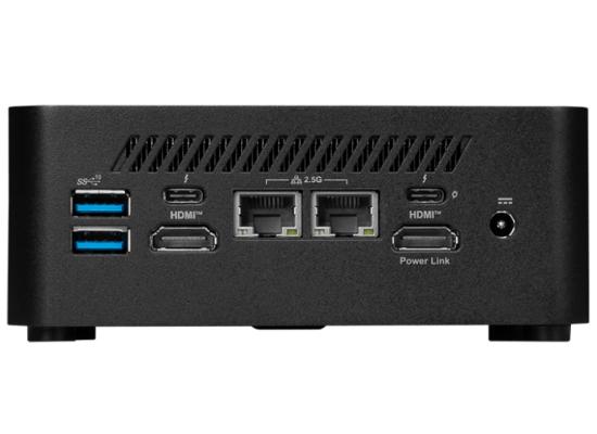 MSI Cubi 1M Mini PC NUC, Portable Mini PC Desktop (Series 1) Intel Core 5 120U, (No Memory Or Storage) Customizable SODIMM DDR4 Memory + M.2 PCIe NVME SSD + 2.5HDD Support, Intel Graphics, Thunderbolt™ 4