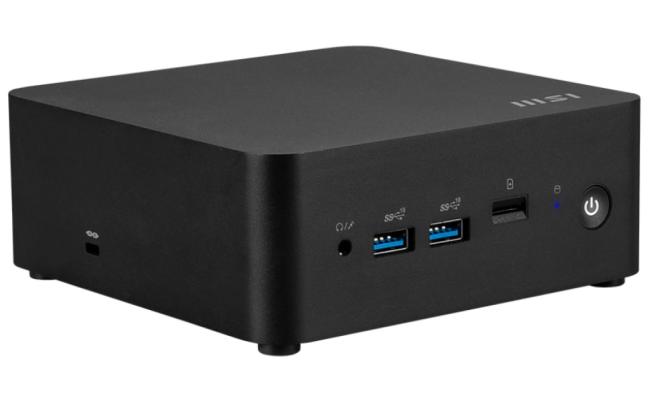 MSI Cubi 1M Mini PC NUC, Portable Mini PC Desktop (Series 1) Intel Core 5 120U, (No Memory Or Storage) Customizable SODIMM DDR4 Memory + M.2 PCIe NVME SSD + 2.5HDD Support, Intel Graphics, Thunderbolt™ 4