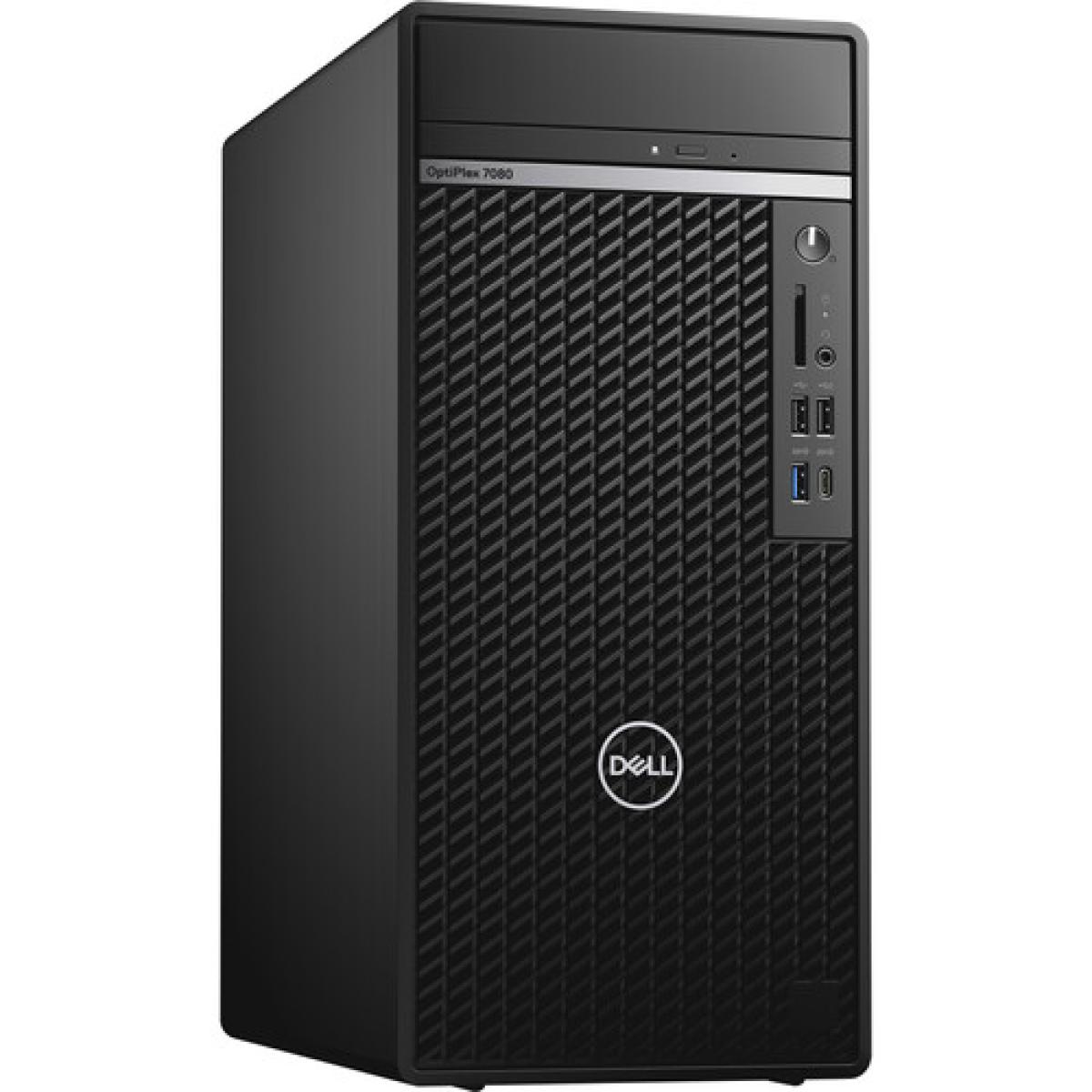 Dell OptiPlex 7080 Desktop Tower 10th Gen Core i7-10700 Up To 4.8GHZ, 4GB DDR4 , 1TB HDD
