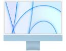 Apple iMac All-In-One Desktop // M1 Chip // 256 GB SSD // 8GB // 24" Retina 4.5K // 7-Core GPU // MJV93 (2021) - Blue