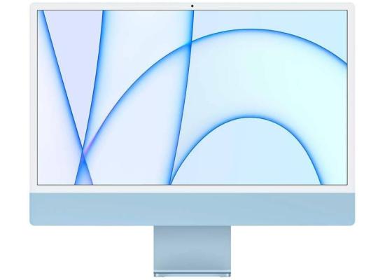 Apple iMac All-In-One Desktop // M1 Chip // 256 GB SSD // 8GB // 24′ 4.5K Blue // 7-Core GPU // MJV93LL/ A 2021
