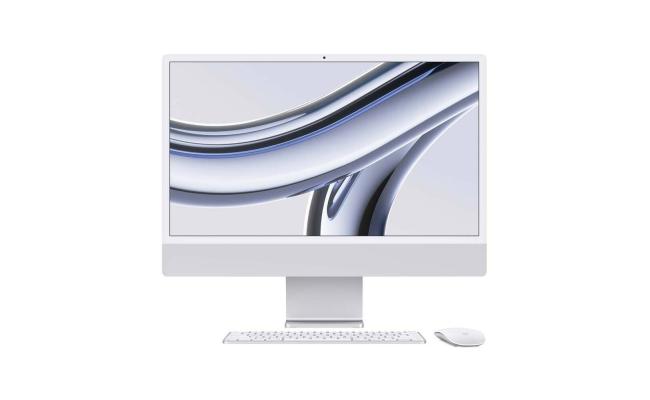 Apple iMac 24" with Retina 4.5K display Apple M3 chip with 8‑core CPU and 8‑core GPU 8GB RAM 256GB SSD
