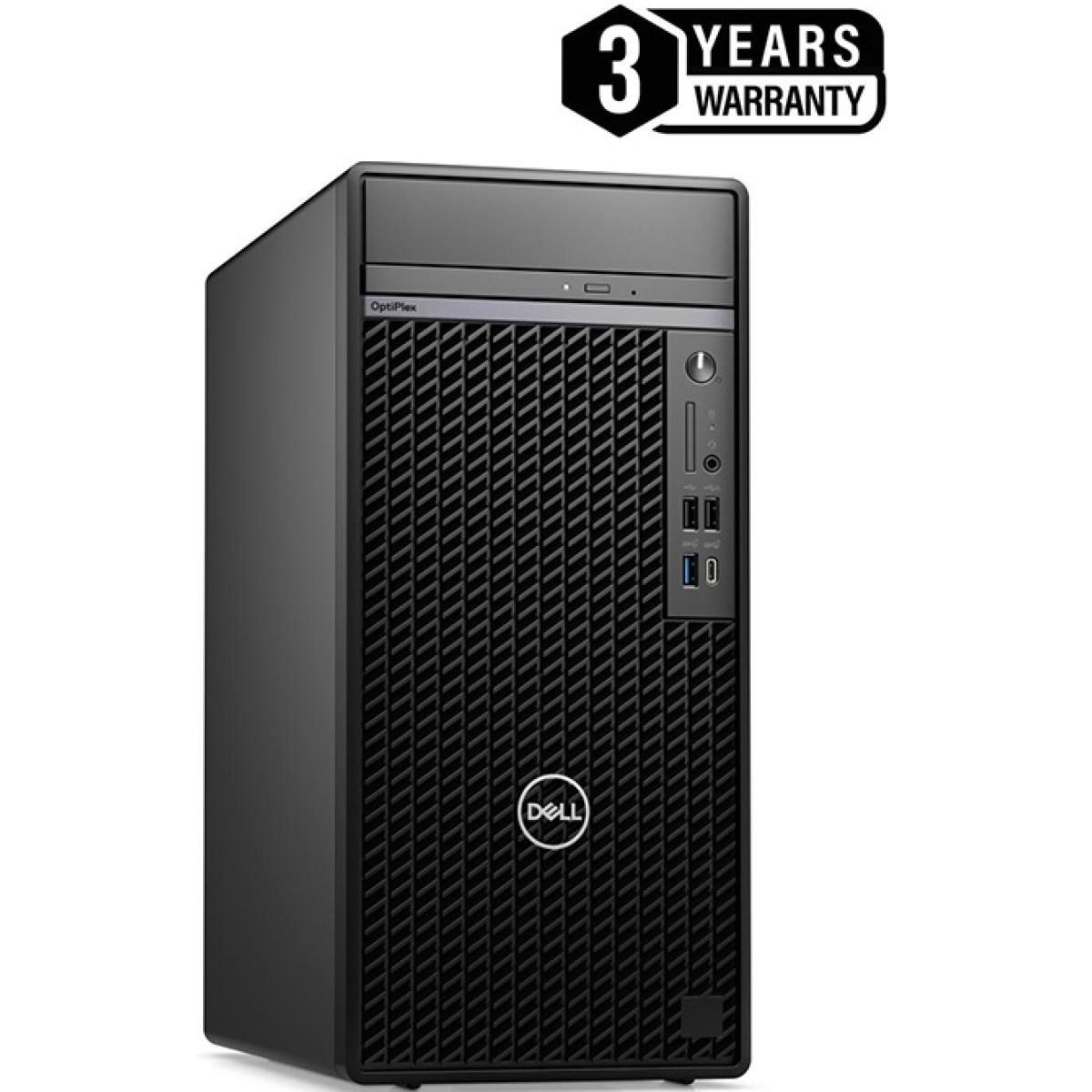 Dell OptiPlex Tower Plus 7010 Business Desktop 13th Gen Intel Core i7-13700 vPro, 8GB DDR5 Memory, 512GB M.2 PCIe NVME SSD, w/ DVD, Internal Speaker & 260W Bronze Power Supply (3 Years Warranty)