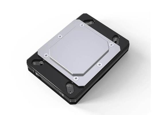 Bykski CPU-RAY-ON-M CPU Water Cooling Block w/ Temp Digital Display - Black w/ 5v Addressable RGB (RBW)(AM3 / AM4 / FM2+)